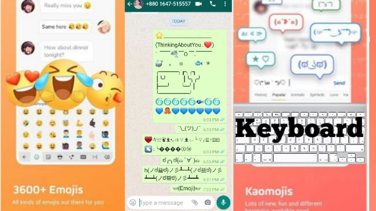 Best Emoji Keyboard App for Android Device || Emoji Font Keyboard App