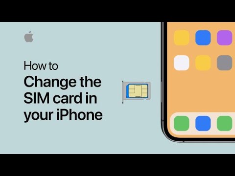 How to change the SIM card in your iPhone , Apple Support