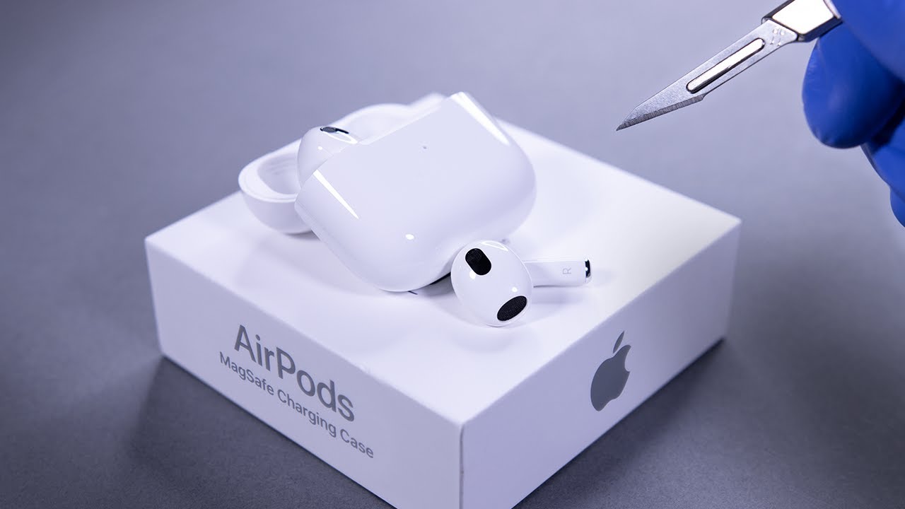 Apple AirPods (3rd Generation) Unboxing - ASMR
