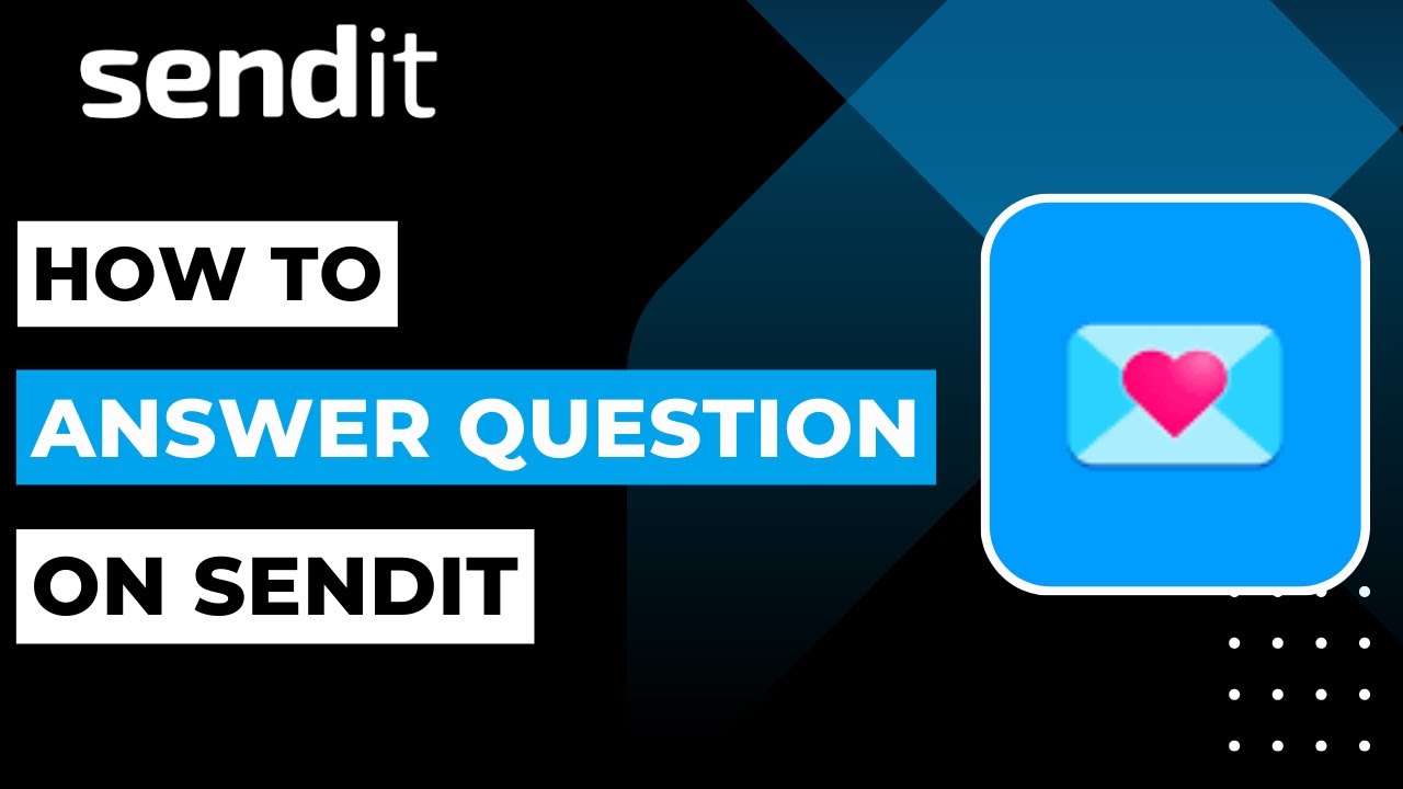 How to Answer Question on Sendit Snapchat | 2023