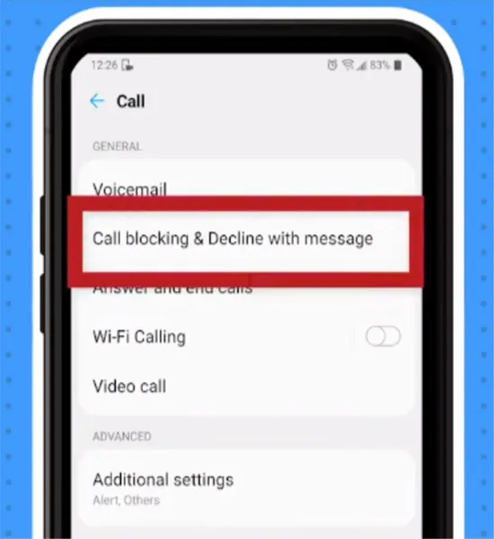 Call Blocking & Decline with Message