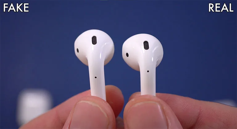 Spotting Fake AirPods via the Diffuser Spotting Fake AirPods via the Diffuser