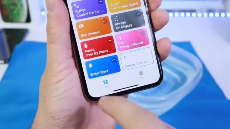 iPhone shortcut