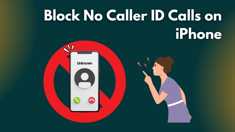 Block No Caller ID Calls on iPhone