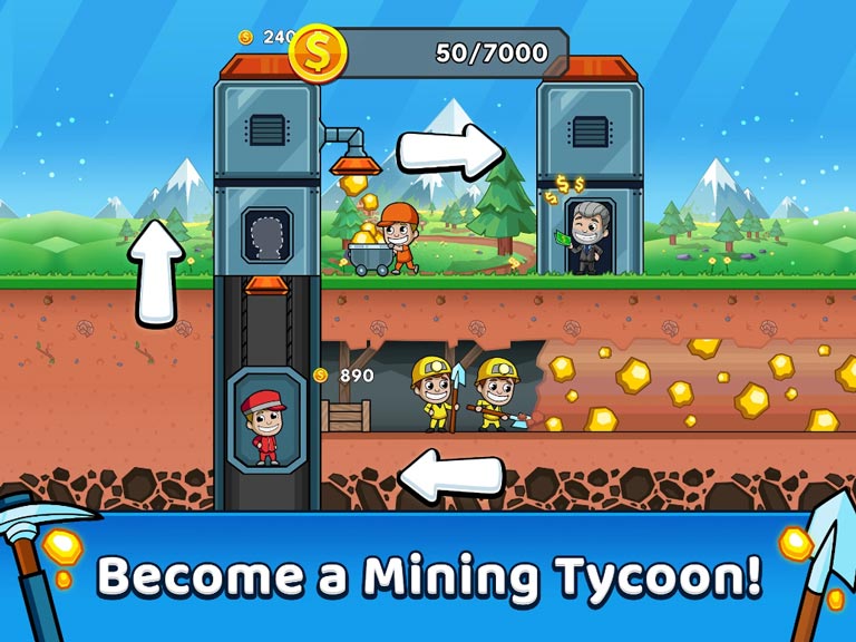 Idle Miner Tycoon Game