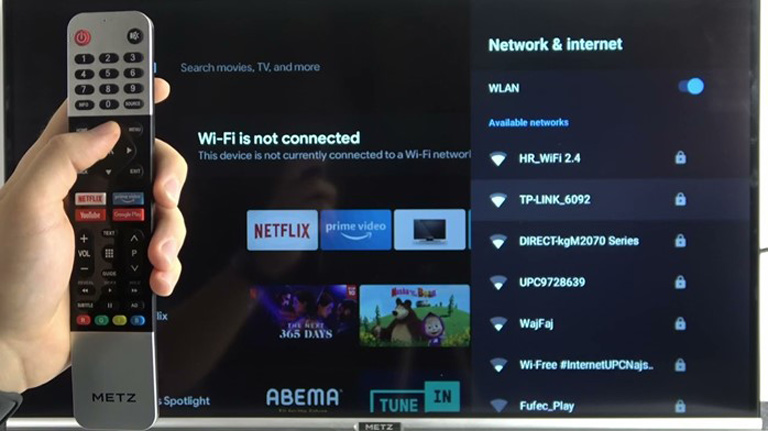 Smart TV Network and Internet Settings