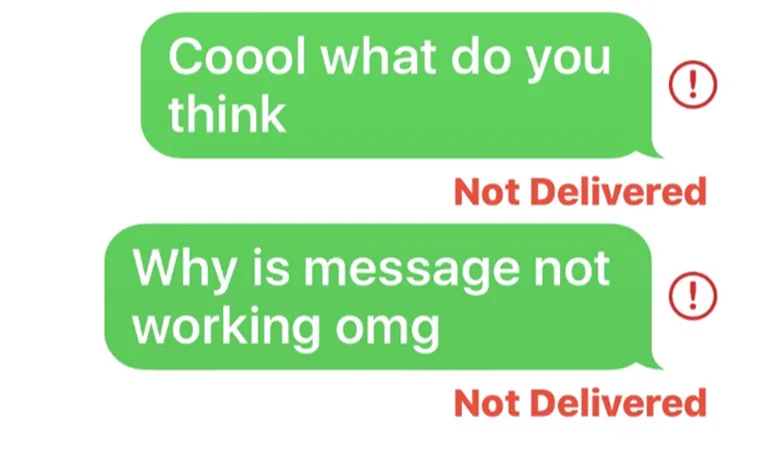 Messages Not Delivered
