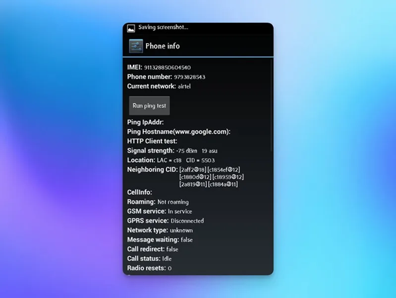 Phone Info
