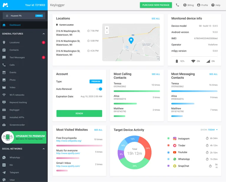 mSpy app mSpy app