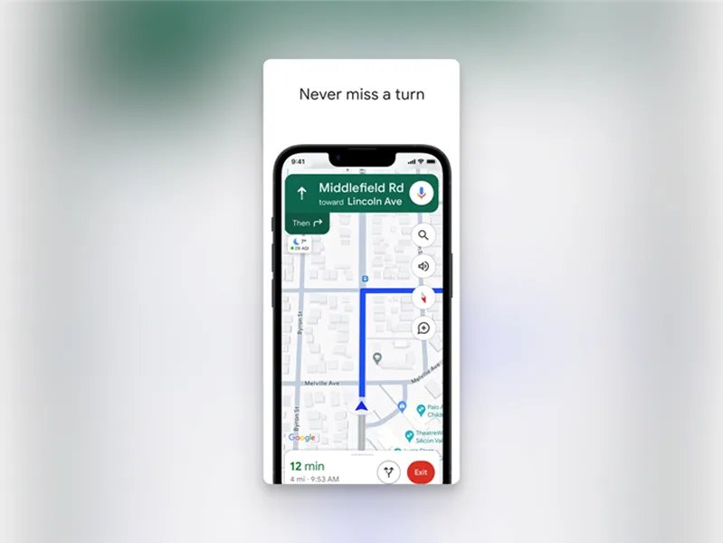 Navigation app