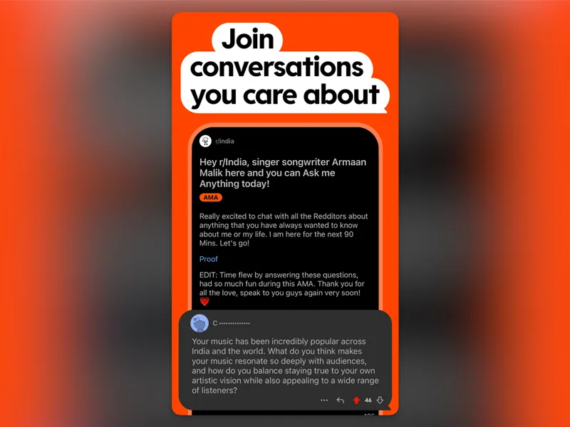 Reddit app Reddit app
