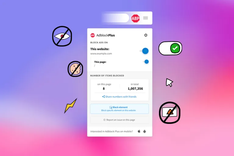 Adblock Plus app Adblock Plus app