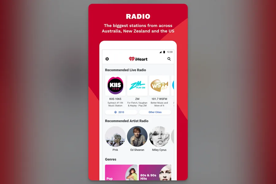 iHeartRadio app