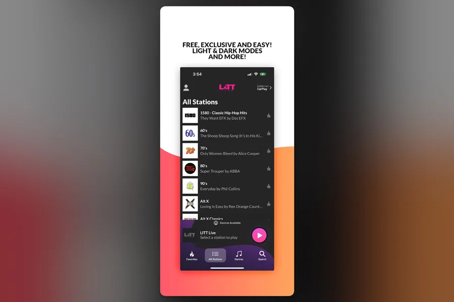 LITT Live app