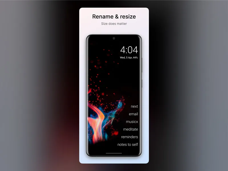 Olauncher app