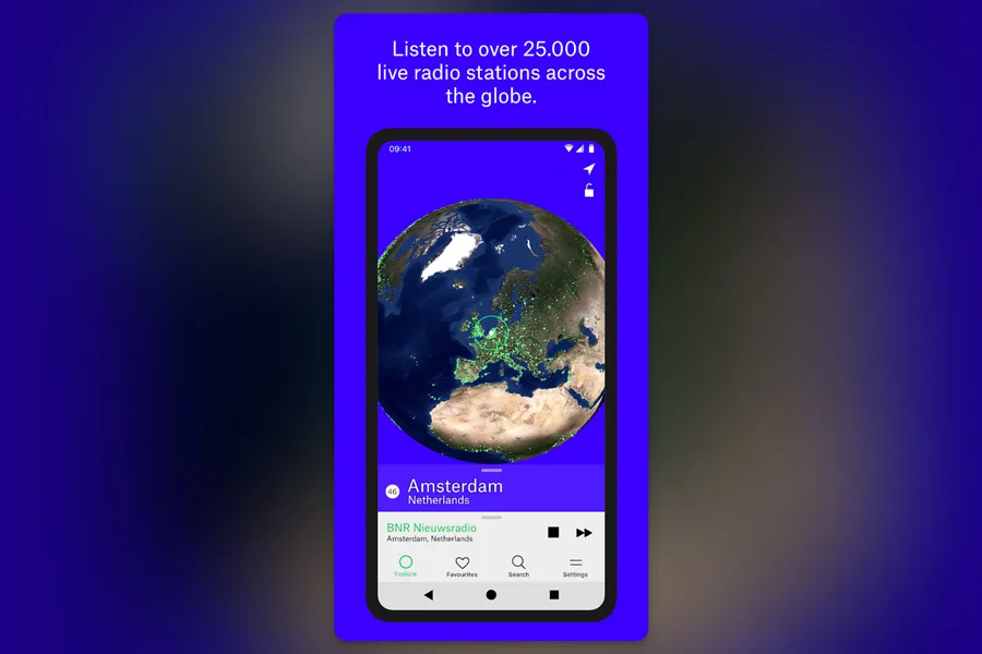 Radio Garden app