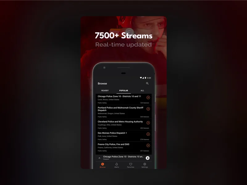 Scanner Radio app Scanner Radio app