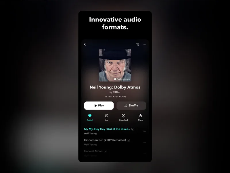 Tidal app Tidal app