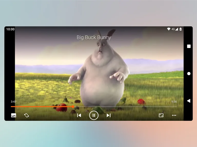 Watching Big Buck Bunny Watching Big Buck Bunny