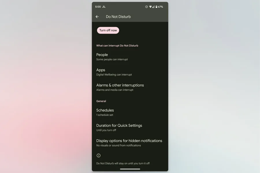 Do Not Disturb and Alarms on Android Do Not Disturb and Alarms on Android