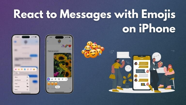 How to React to a Message Using an Emoji on an iPhone