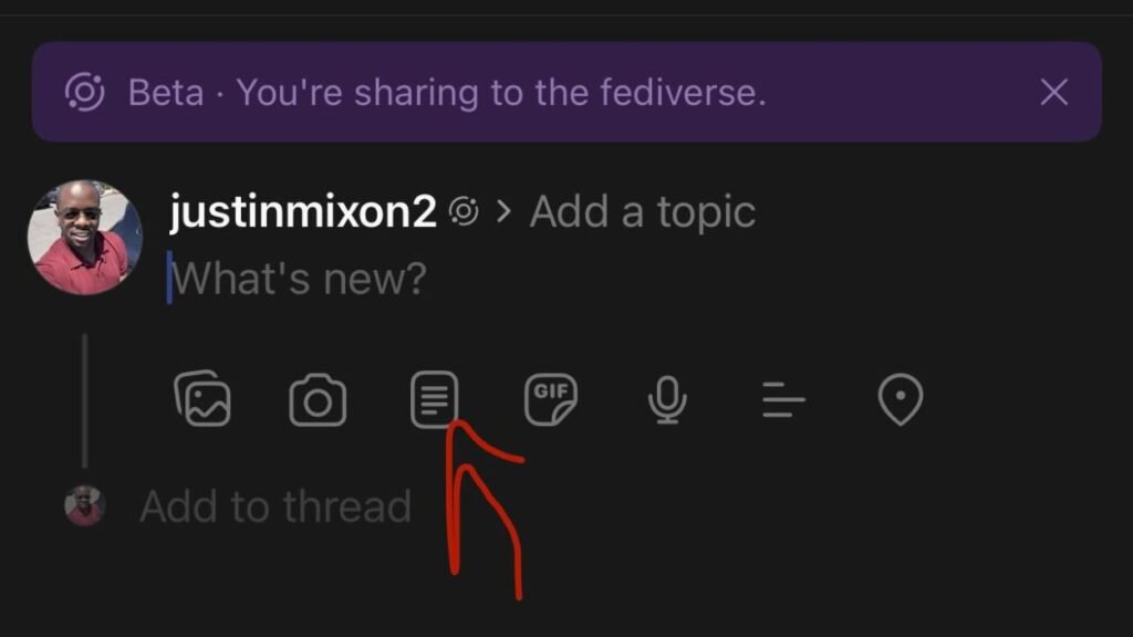 Thread Long Text Feature User Reported