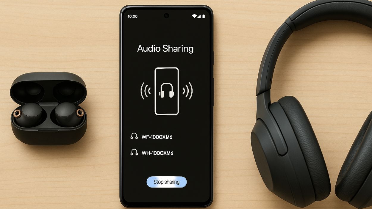 Audio sharing LE Audio Android 16