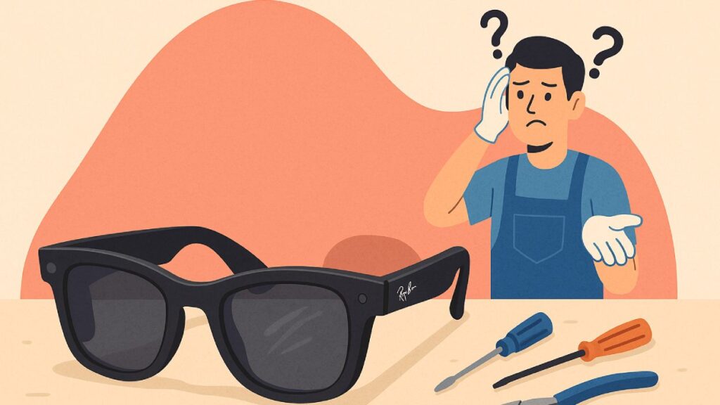 Meta Rayban Glasses Hard To Repair Per Ifixit
